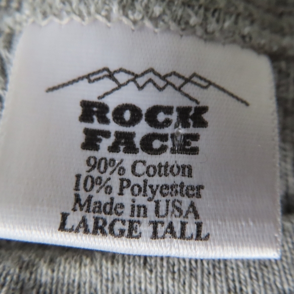rock face thermal long sleeve shirt sweater L tall - Picture 4 of 5